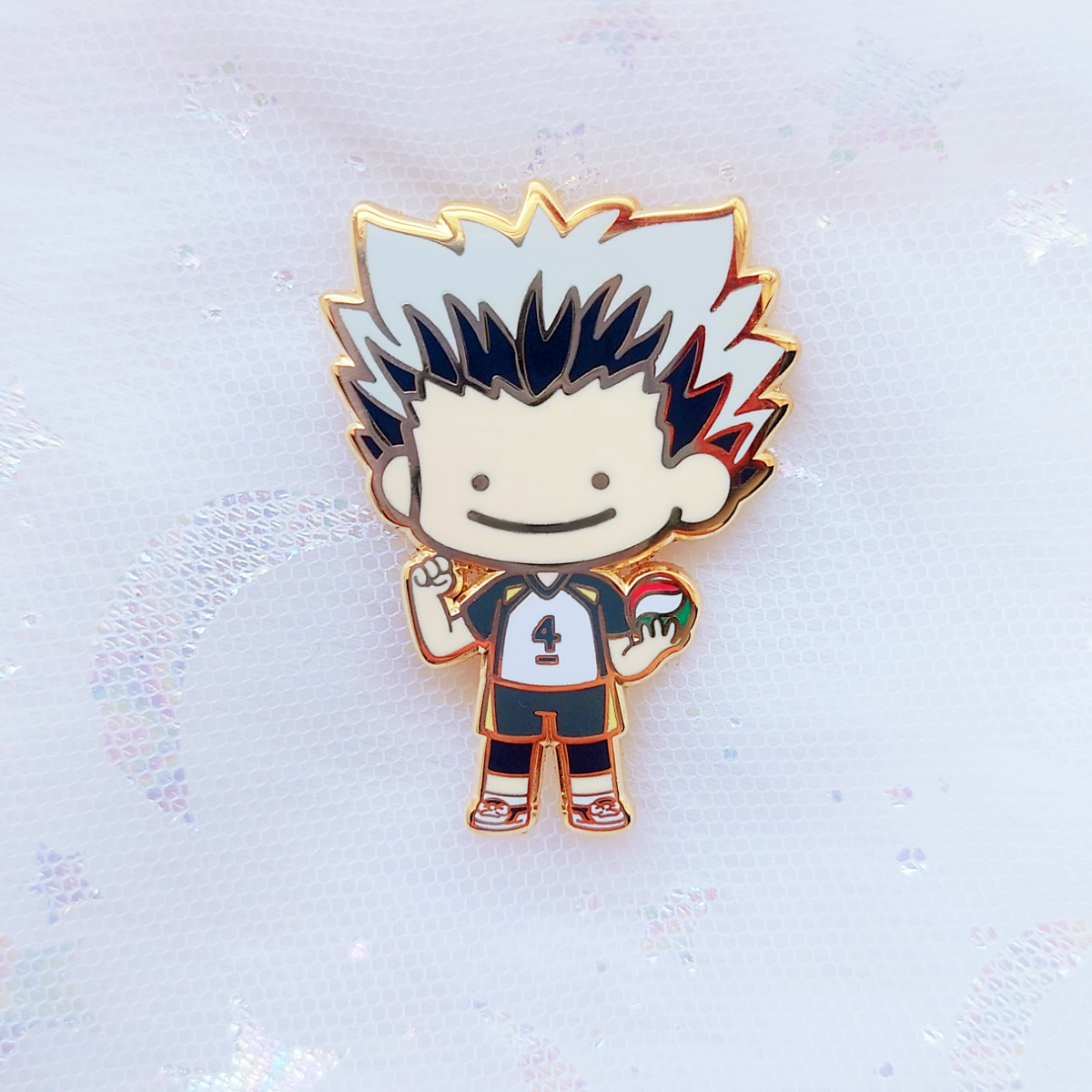 Hunter x Hunter- Leorio Enamel Pin – magicalmaidens