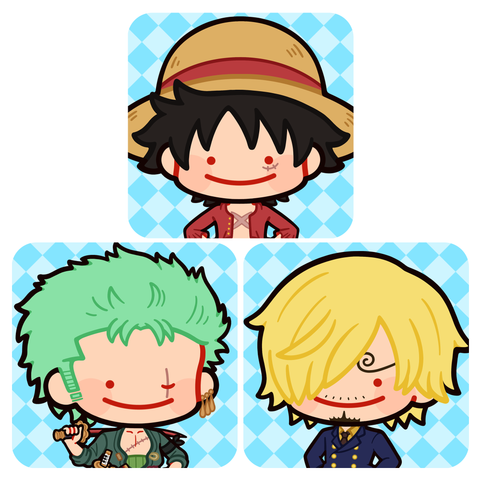 One Piece Coasters