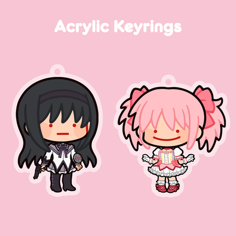 [PREORDER] Madoka Magica Keychains