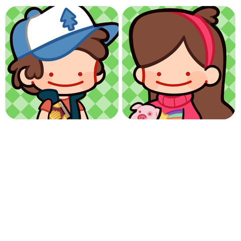 Gravity Falls Coasters