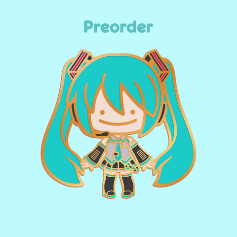 [PREORDER] Hatsune Miku Enamel Pin