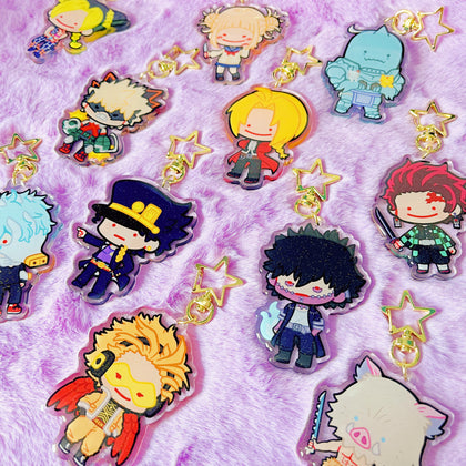 [PREORDER] Anime Acrylic Keychains